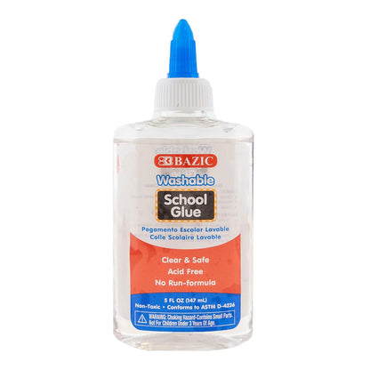 BAZIC Clear School Glue 1-Pack