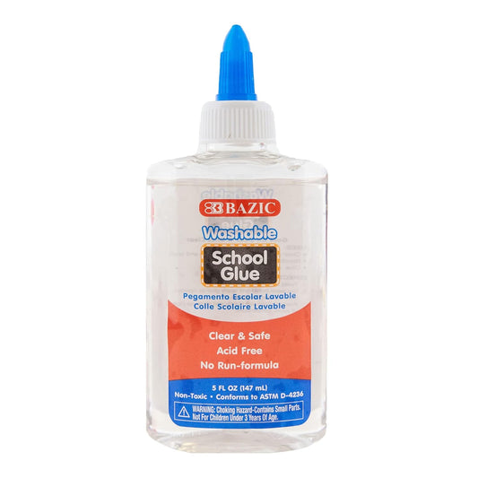 BAZIC Clear School Glue 1-Pack