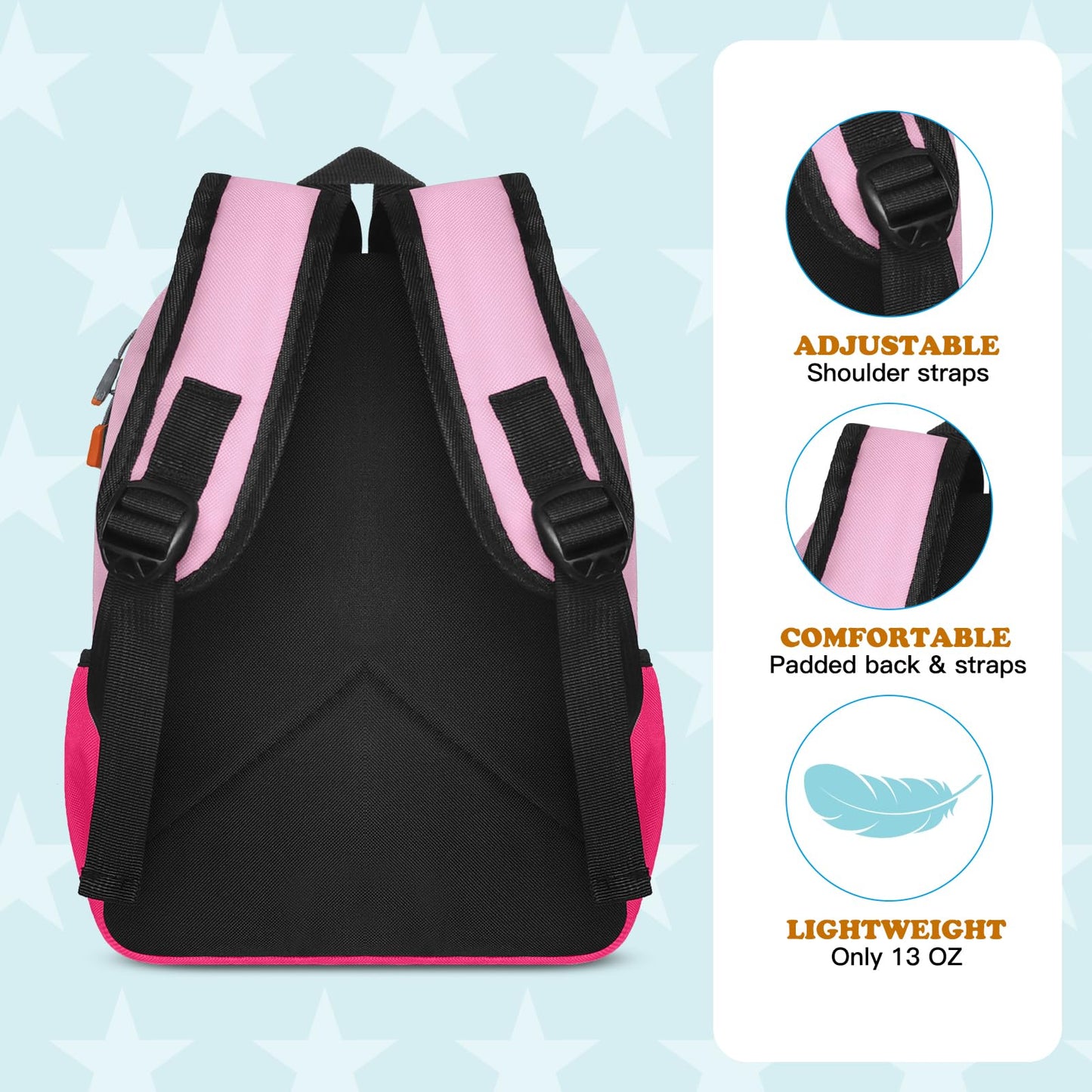 Toddler Kids Backpack – Blue Sky