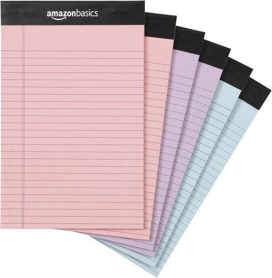 Amazon Basics Notepads 6-Pack
