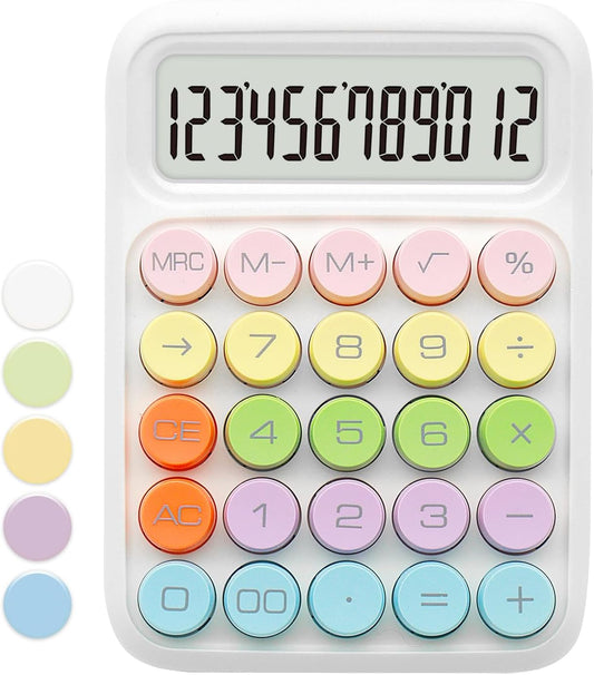 UPIHO Black 12-Digit Calculator