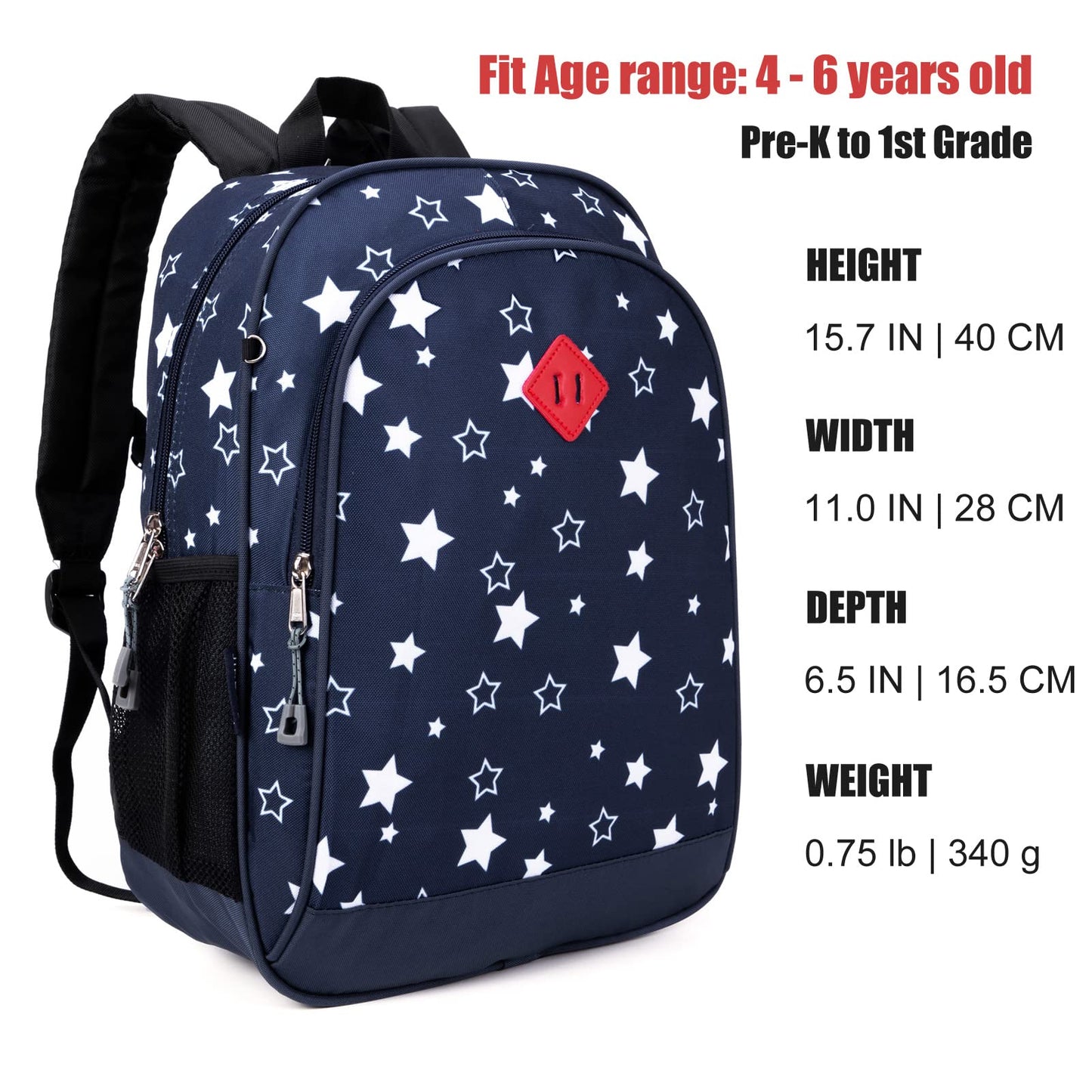 Toddler Dinosaur Backpack 15" Boys