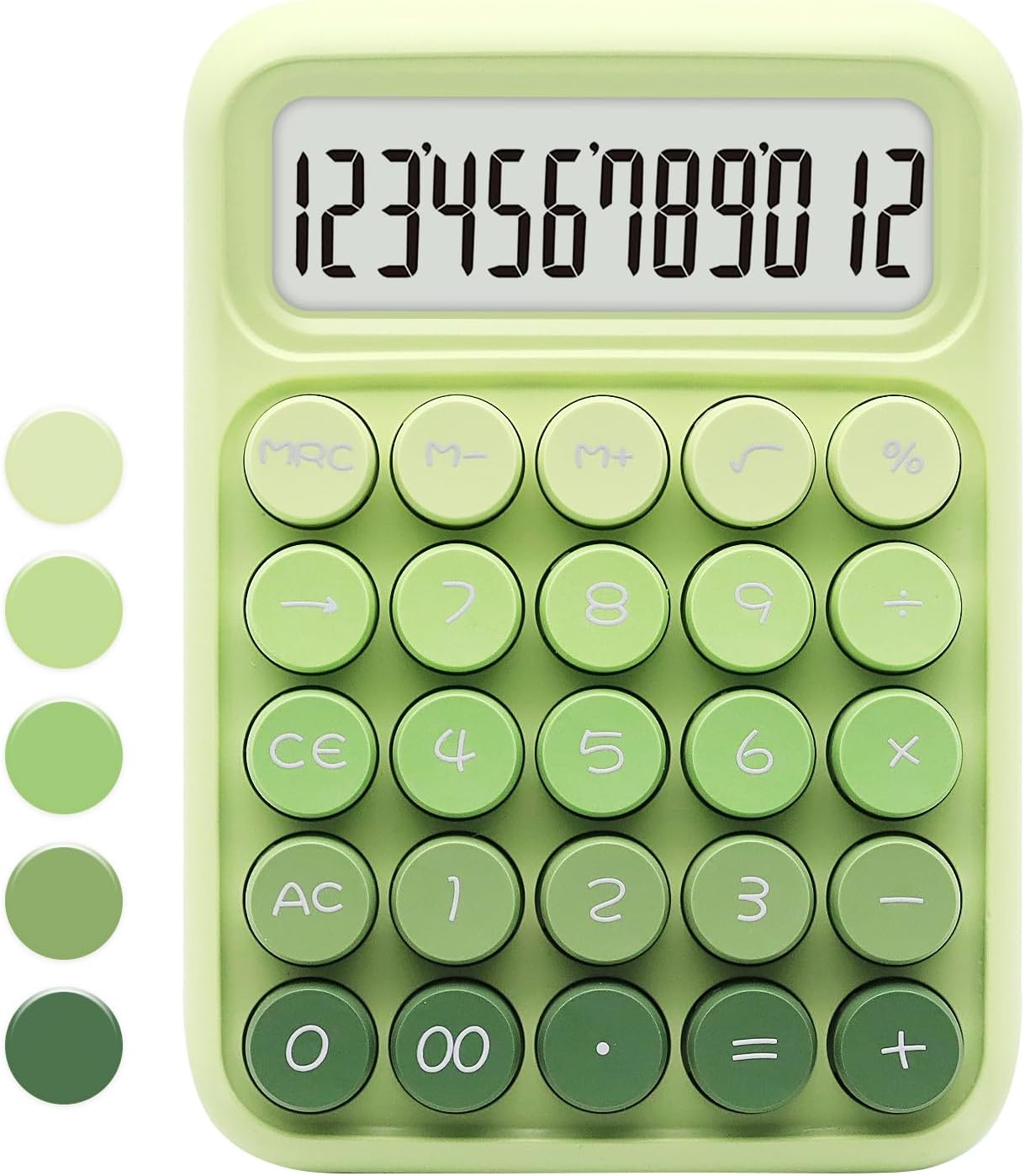 UPIHO Black 12-Digit Calculator