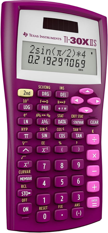 TI-30XIIS Calculator – Raspberry