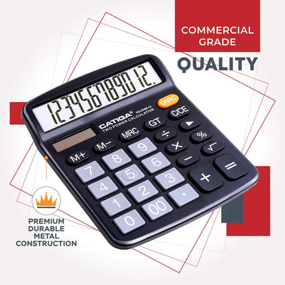 CATIGA 12-Digit Desktop Calculator