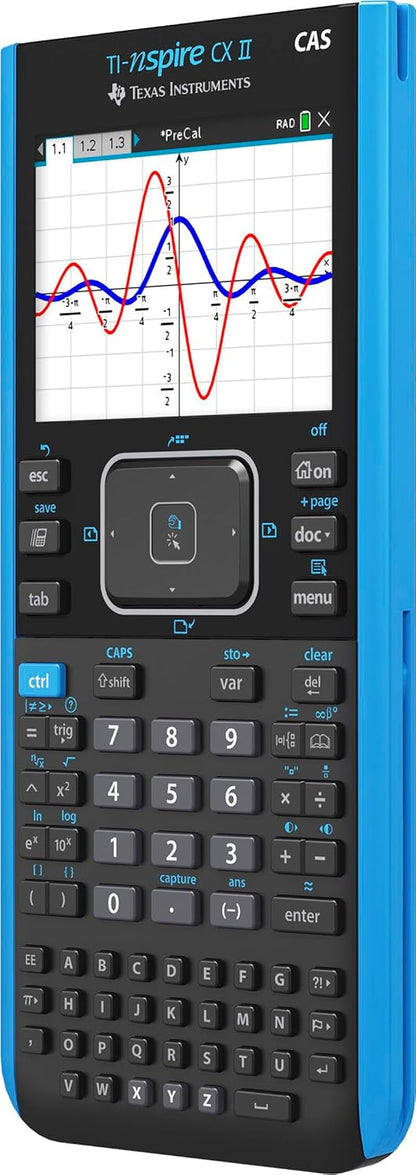 TI-Nspire CX II CAS Graphing Calculator