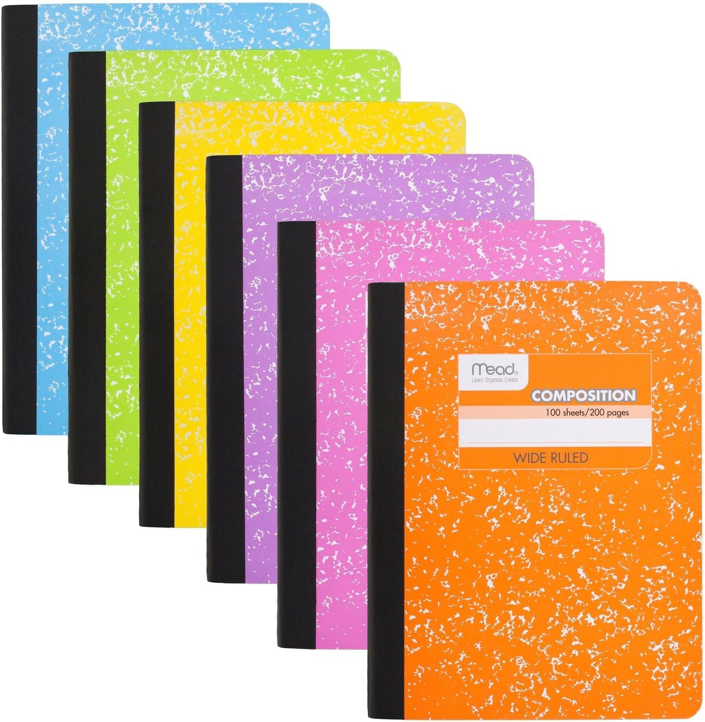 Mead 6-Pack Notebooks – Assorted