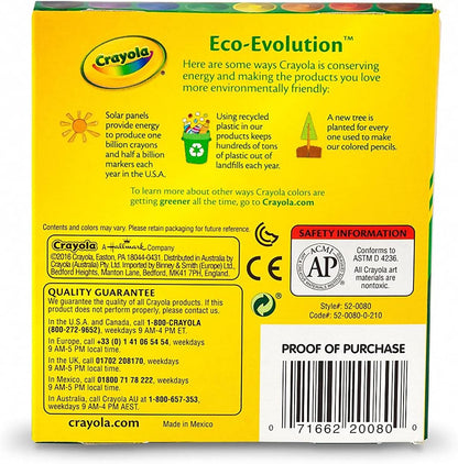 Crayola Giant Crayons 8ct, Kids 2+