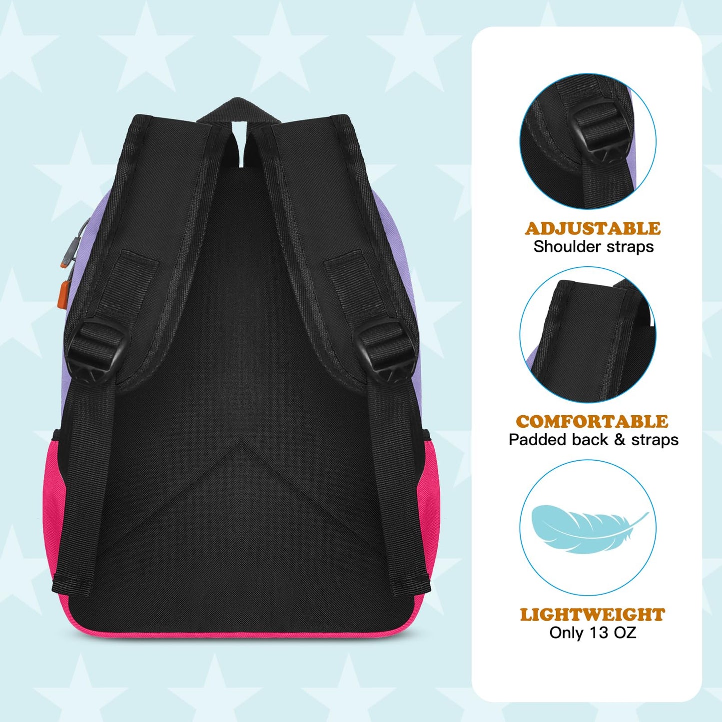 Toddler Kids Backpack – Blue Sky