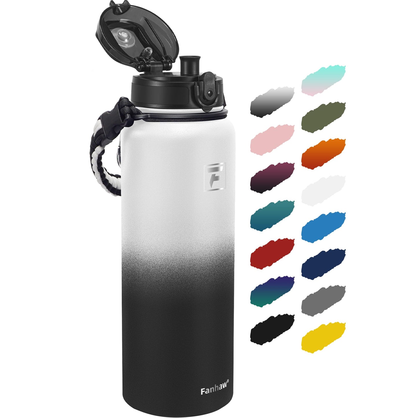 Fanhaw 20oz Insulated Water Bottle