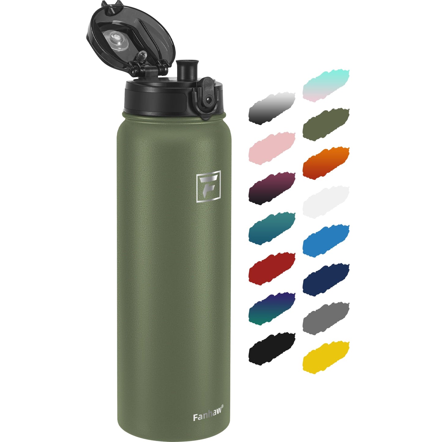 Fanhaw 20oz Insulated Water Bottle