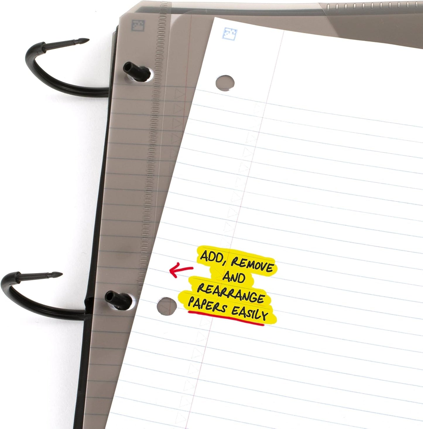 Five Star Flex Refillable Notebook – Black