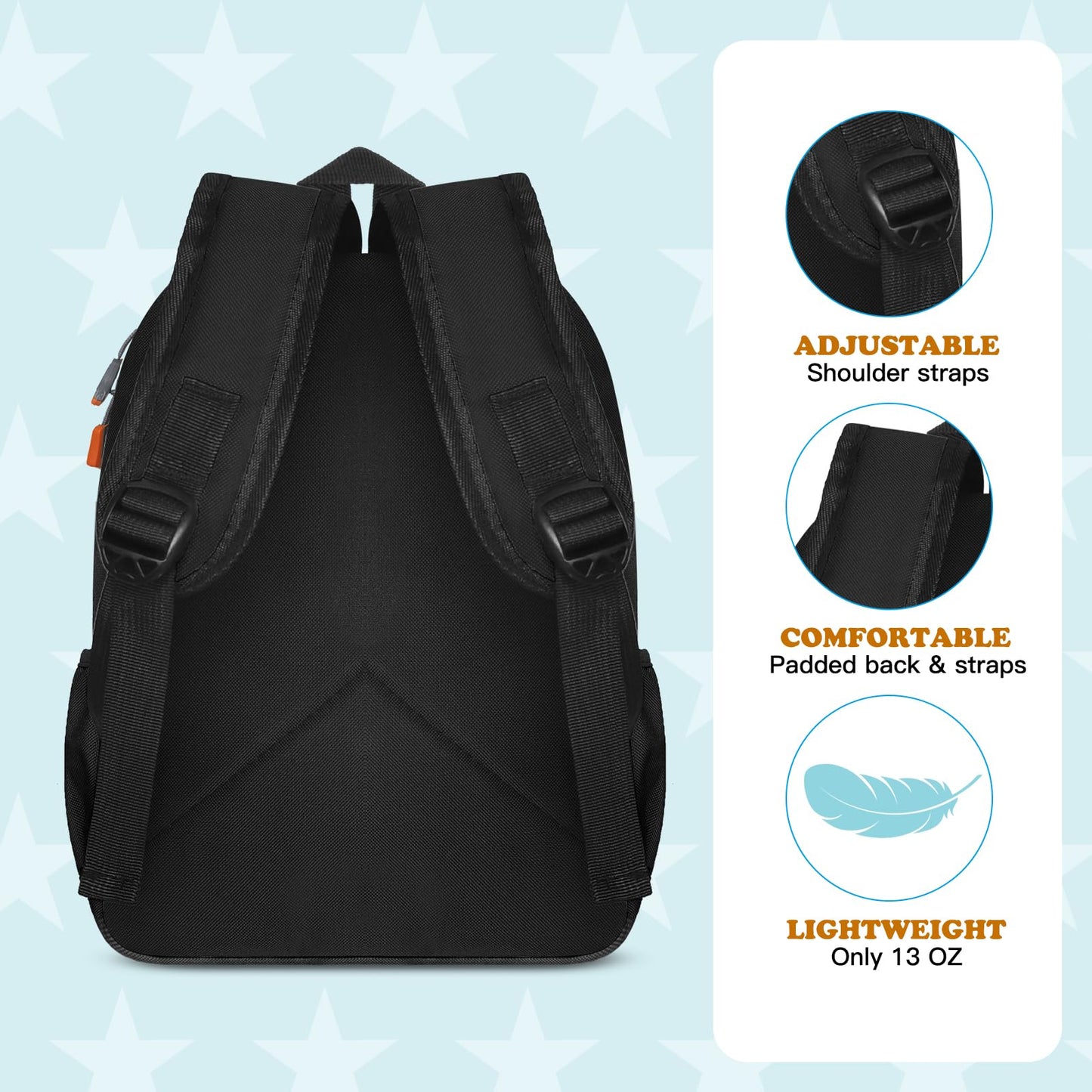 Toddler Kids Backpack – Blue Sky
