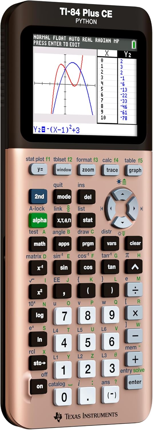 TI-84 Plus CE – Rose Gold