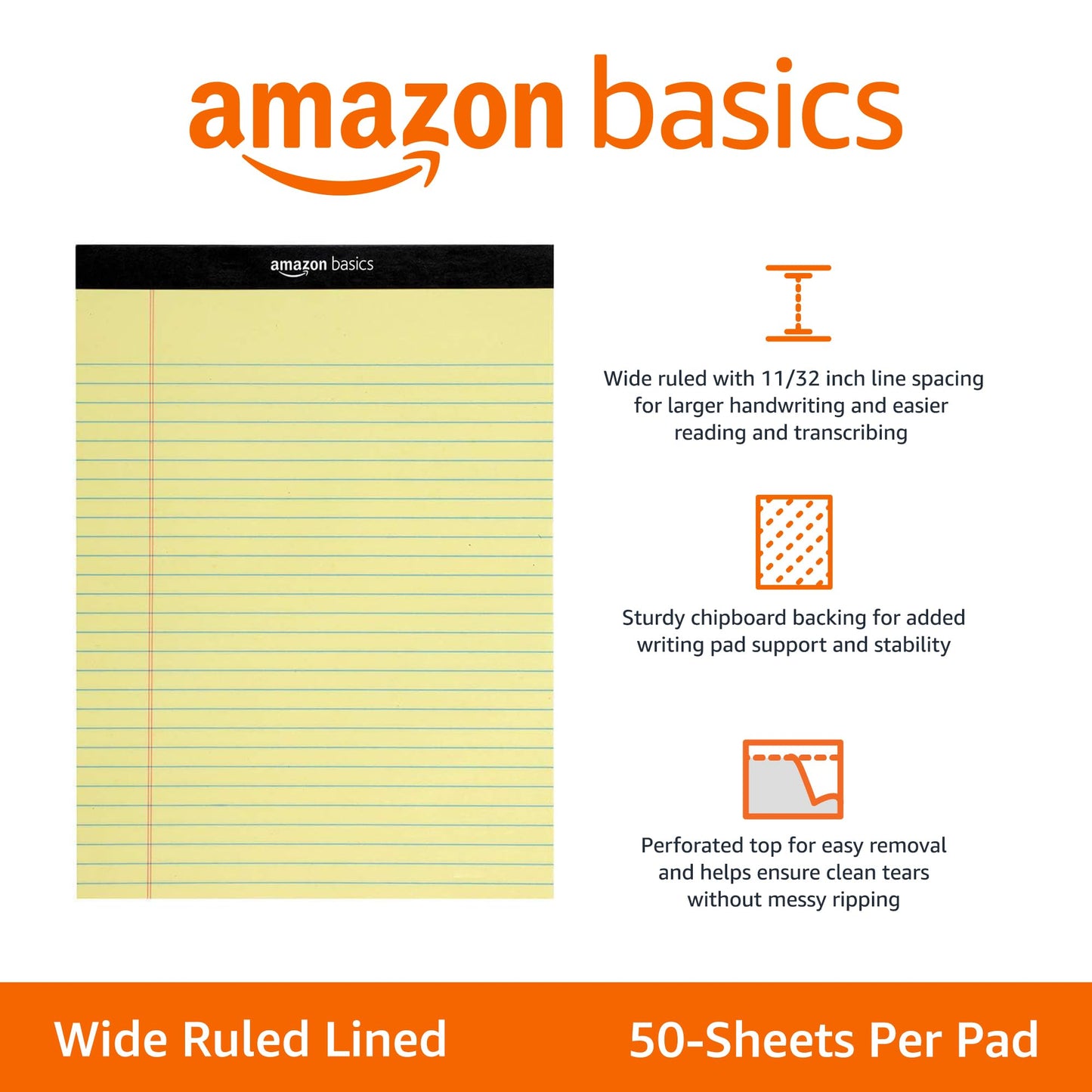 Amazon Basics Notepads 12-Pack