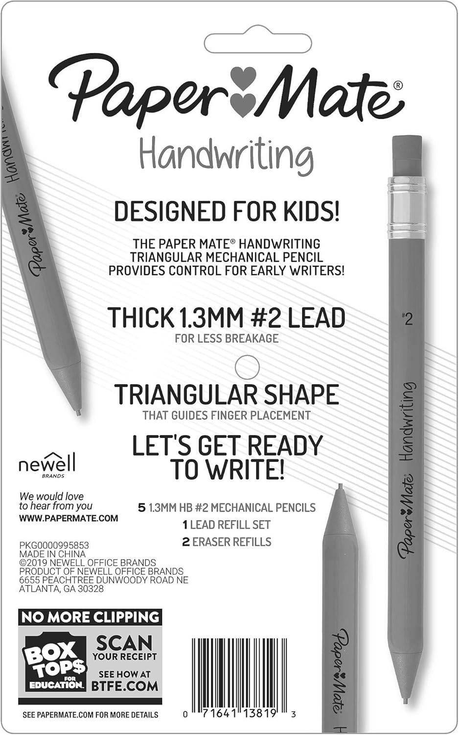 Paper Mate Triangular Mechanical Pencils 8-Pack