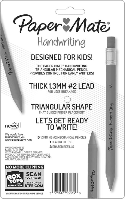 Paper Mate Triangular Mechanical Pencils 8-Pack