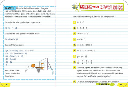 Everything You Need: Pre-Algebra & Algebra 1