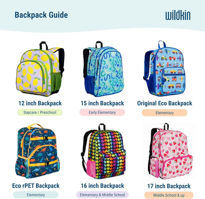 Wildkin Kids Backpack – Blue Stripes