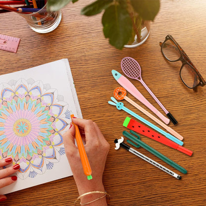 Chuangdi 15-Pc Cute Cartoon Gel Pens