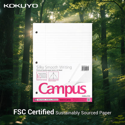 Kokuyo Loose Leaf Paper 100ct