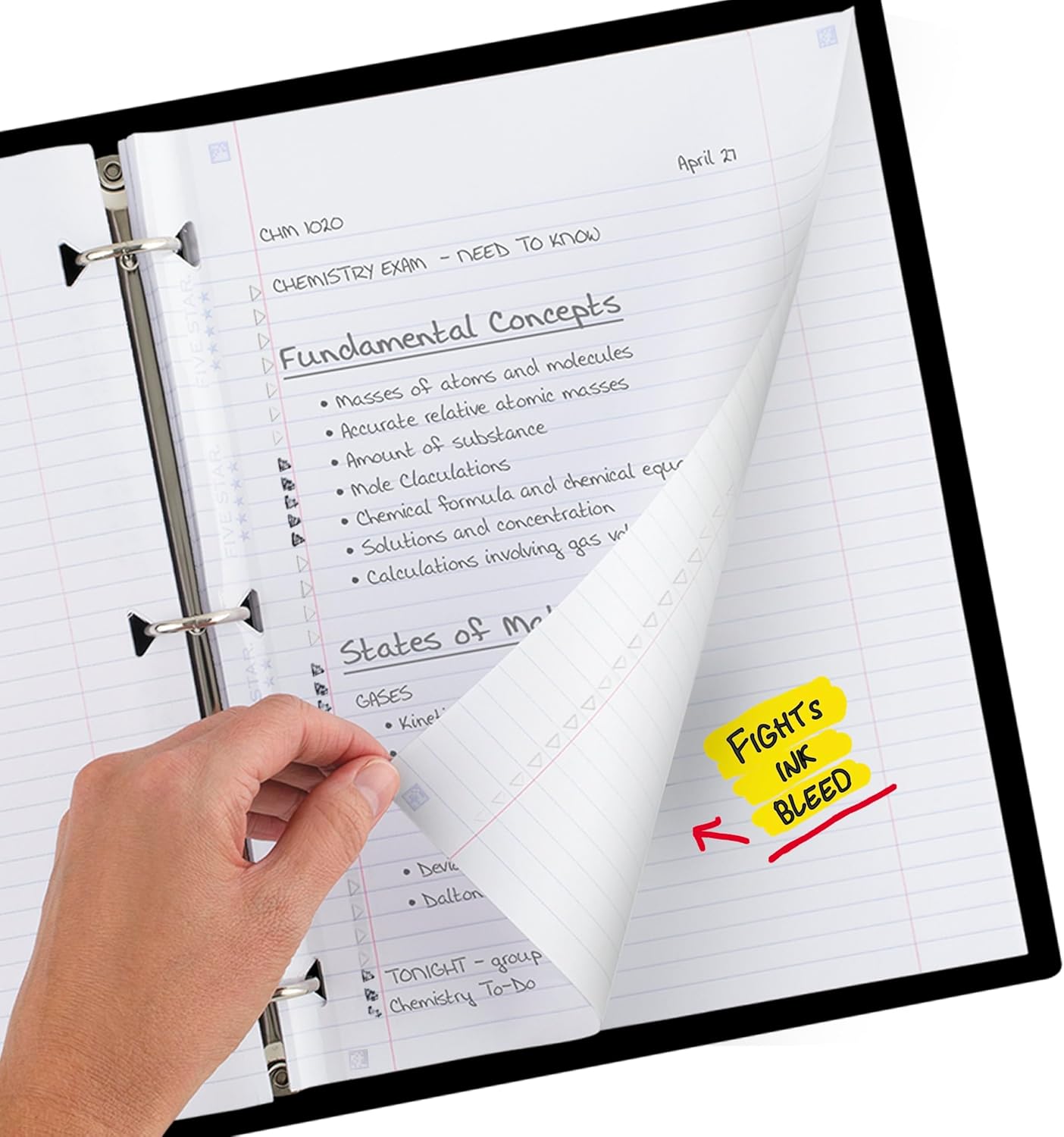 Five Star Loose Leaf 80ct