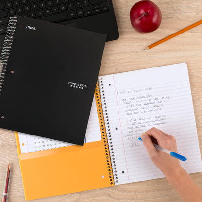 Five Star 3-Subject Notebook – Pacific Blue