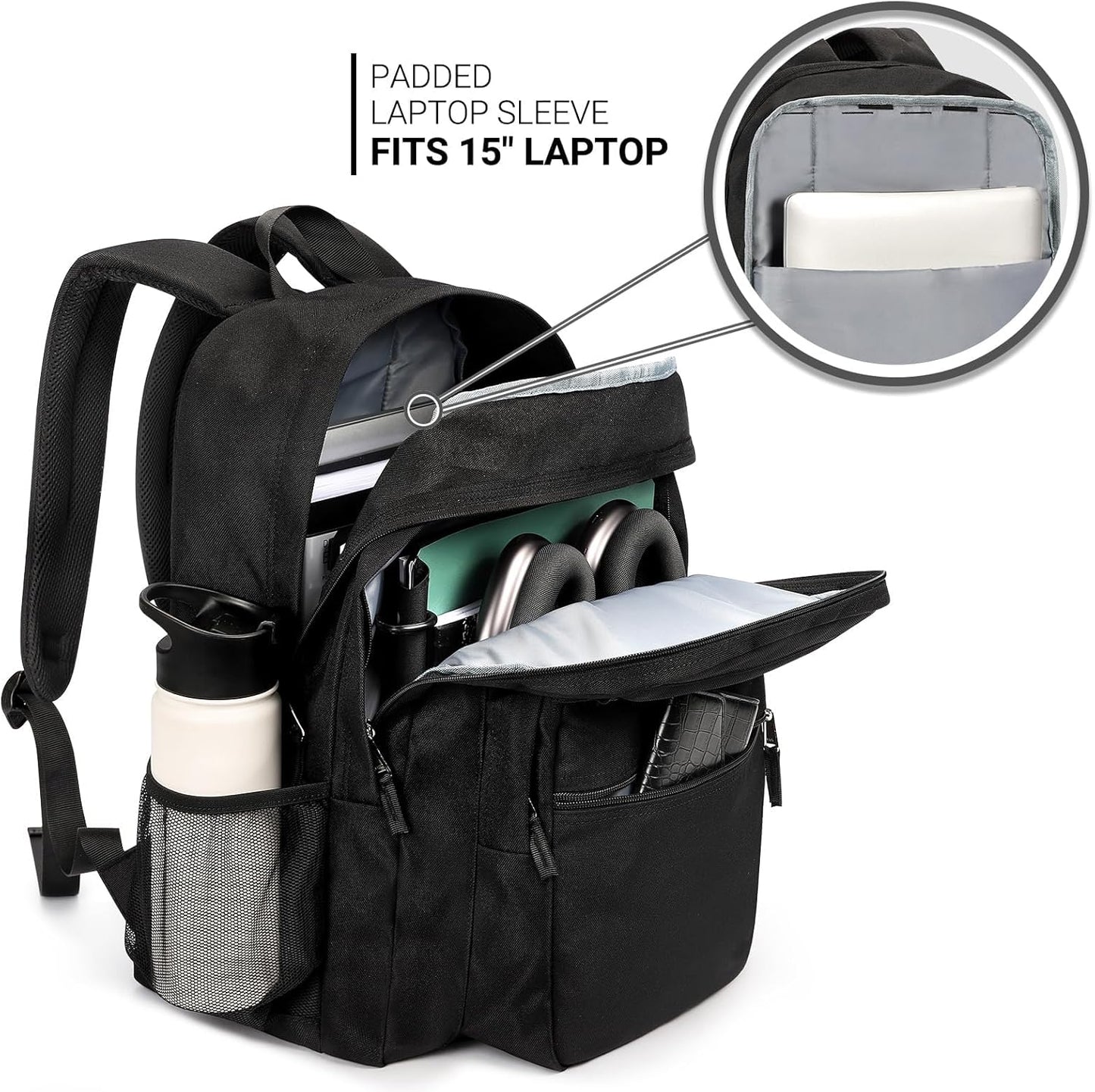 ZORFIN 26L Backpack – Black