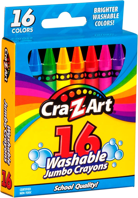 Cra-Z-Art 16 Jumbo Washable Crayons