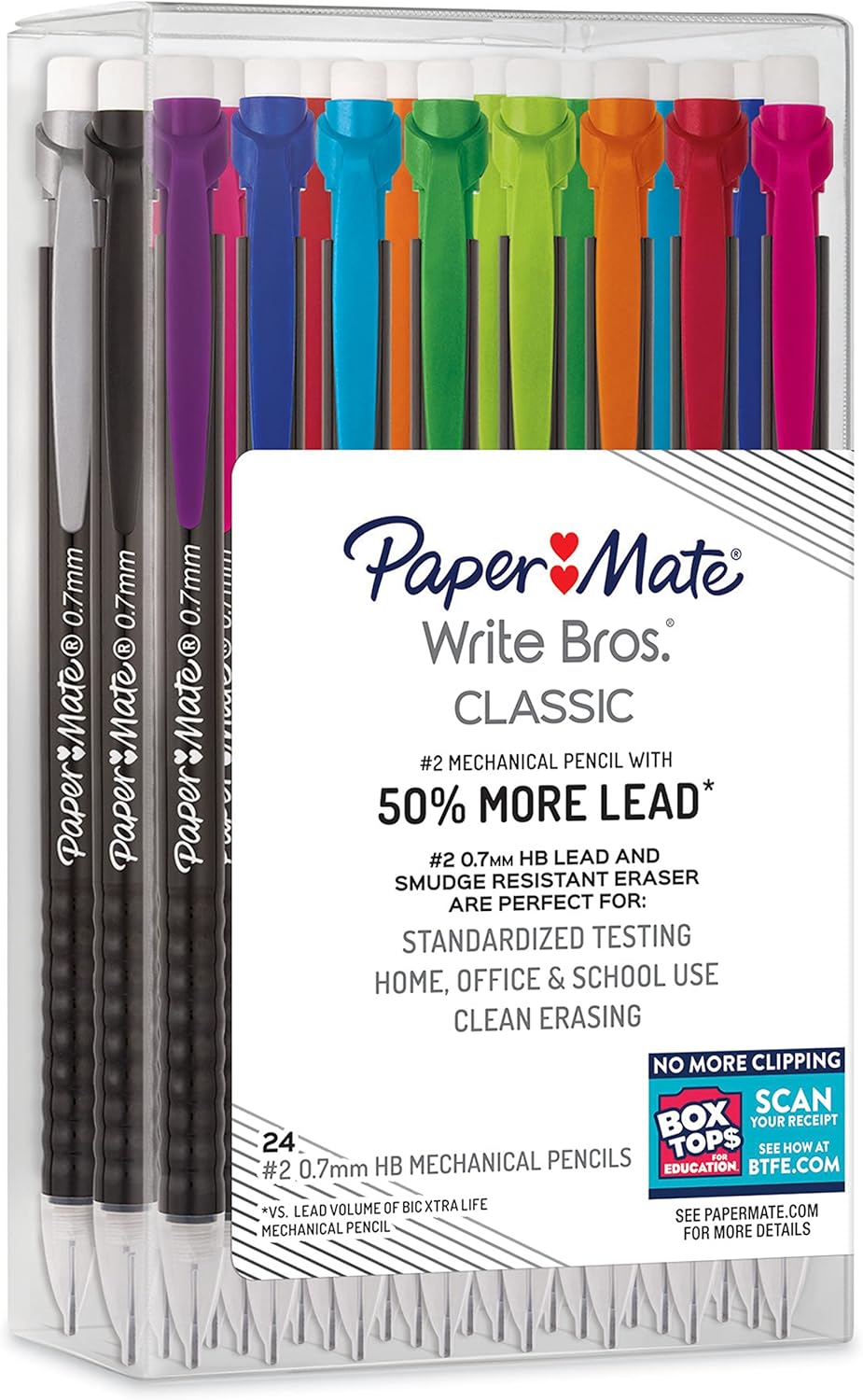 Paper Mate 0.7mm Mechanical Pencils, 24-Pack