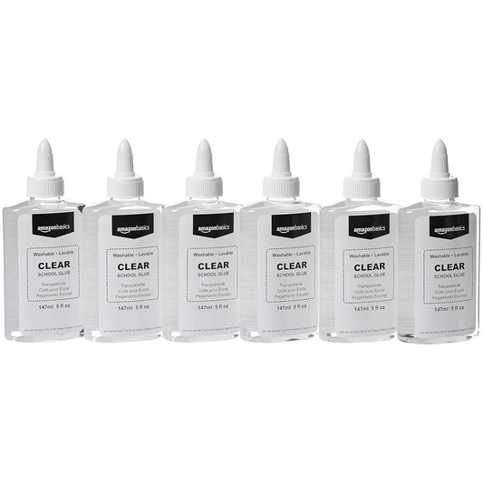 Amazon Basics School Glue 6-Pack