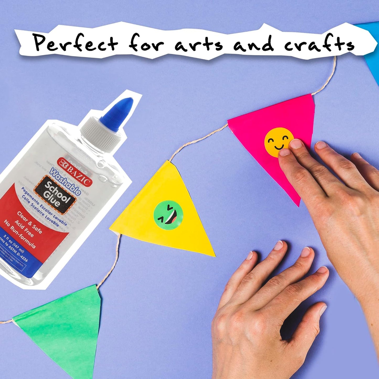 BAZIC Clear School Glue 1-Pack