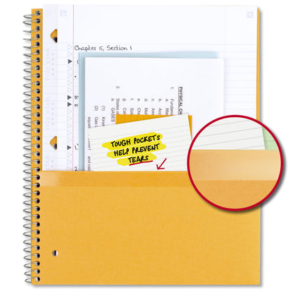 Five Star 3-Subject Notebook – Pacific Blue