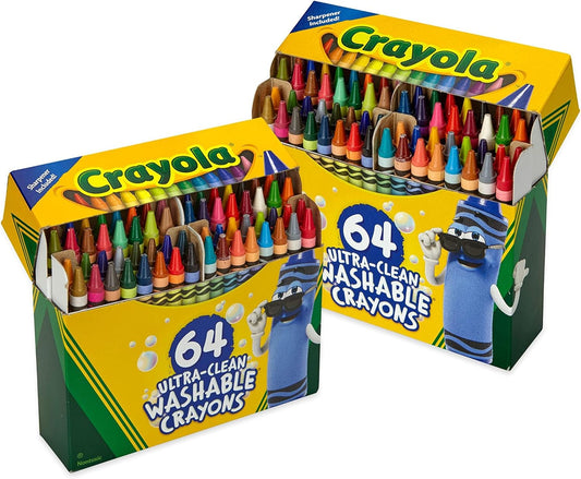 Crayola Washable Crayons 64ct