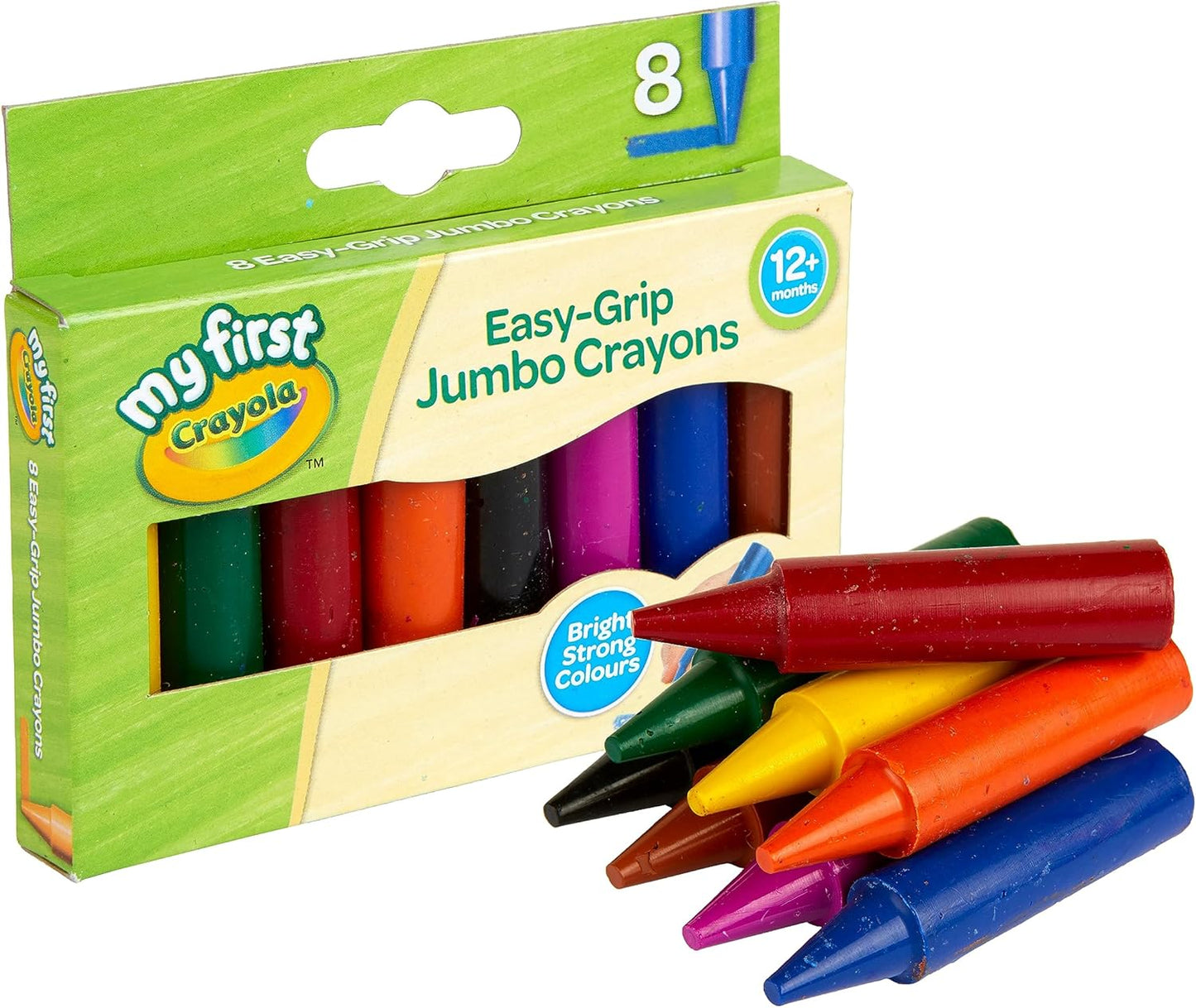 CRAYOLA Jumbo Crayons 8-Pack