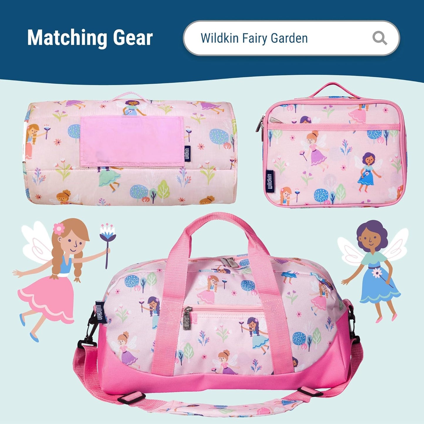 Wildkin Kids Backpack 16" – Fairy Garden