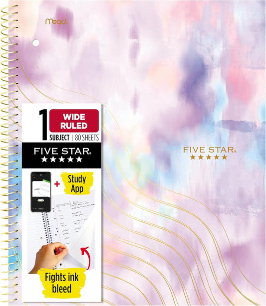 Five Star 1-Subject Notebook