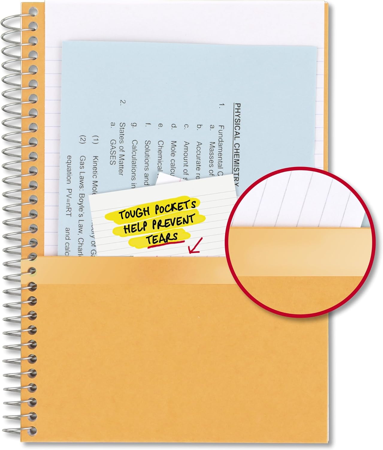 Five Star 2-Subject Notebook – Tidewater Blue