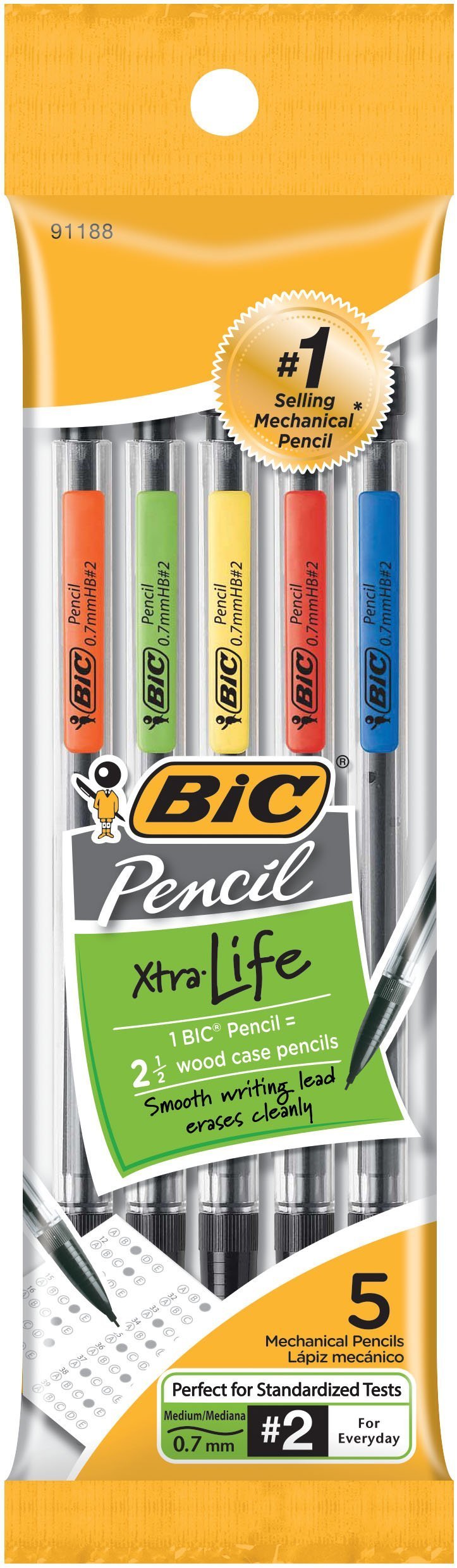 BIC Mechanical Pencils 0.7mm – 40 Pack