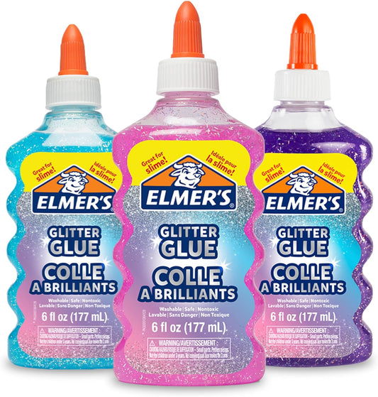 Elmer's Glitter Glue Assorted 3-Pack