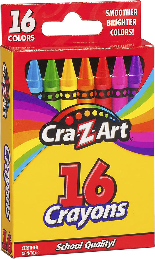 Cra-Z-Art 16ct Crayons – Kids Art Set