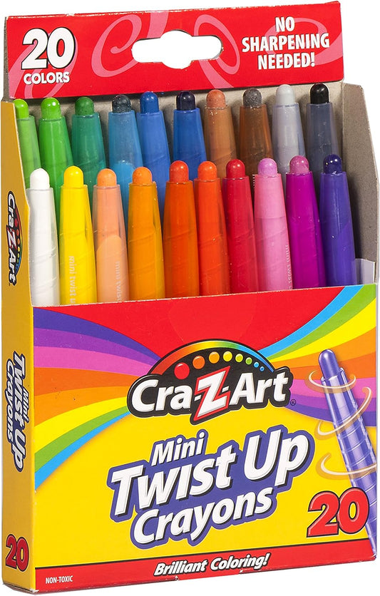 Cra-Z-Art Mini Crayons, 20 Ct