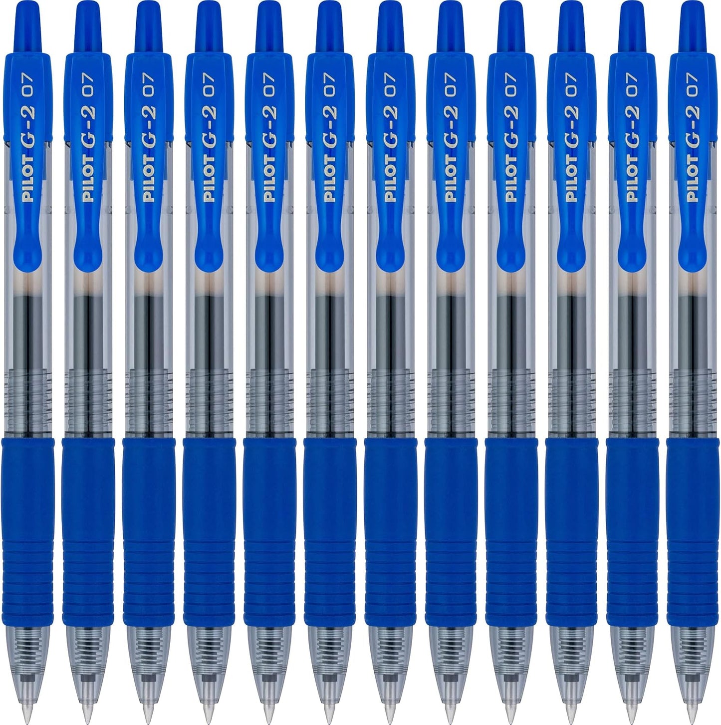 Pilot G2 Gel Pens 0.7mm – Black, 12 Pack