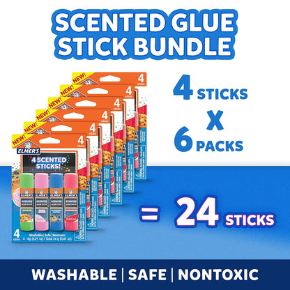 Elmer’s Scented Glue Sticks 24-Pack