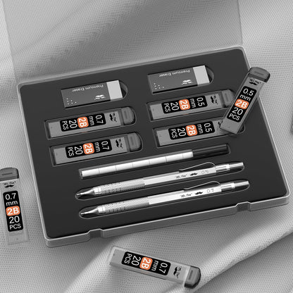 Mr. Pen Metal Mechanical Pencil Set 0.5 & 0.7mm