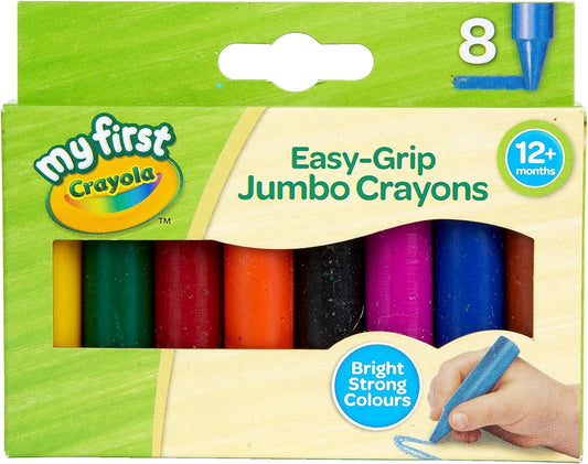 CRAYOLA Jumbo Crayons 8-Pack