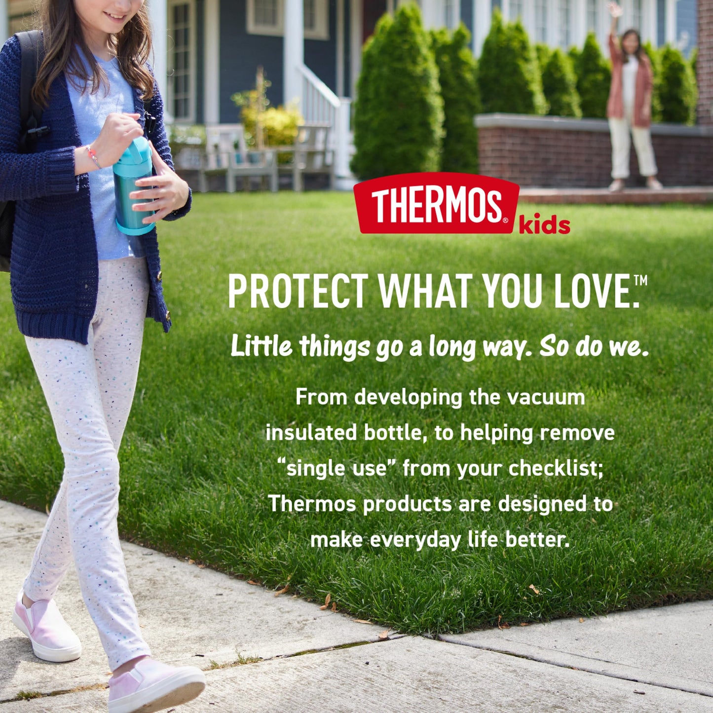 THERMOS FUNTAINER Water Bottle with Straw