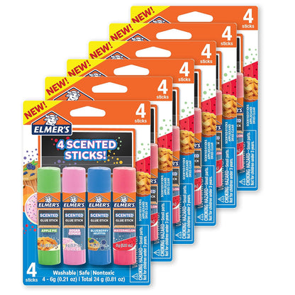 Elmer’s Scented Glue Sticks 24-Pack