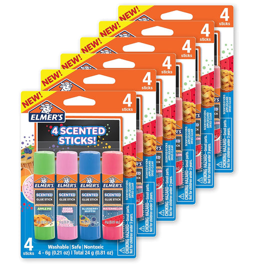 Elmer’s Scented Glue Sticks 24-Pack